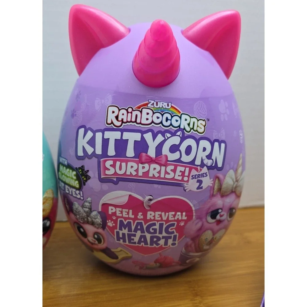 ZURU Rainbocorns Puppycorn & Kittycorn Surprise Egg Bundle Pack Factory Sealed